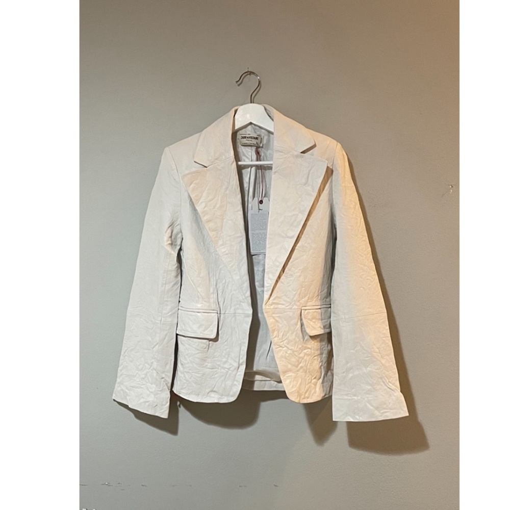 Zadig & Voltaire Vinchy Cuir Jacket. - Picture 4 of 11